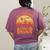 All Teachers Love Brains Teachers Halloween Teacher Women's Comfort Colors T-Shirt Back Print Berry