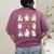 Teaching My Boos Teacher Cute Ghost Groovy Teacher Halloween Women's Comfort Colors T-Shirt Back Print Berry Teaching My Boos Teacher Cute Ghost Groovy Teacher Halloween Women's Comfort Colors T-Shirt Back Print Berry