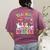 Teaching Future Leaders Groovy Teacher Back To School Women's Comfort Colors T-Shirt Back Print Berry Teaching Future Leaders Groovy Teacher Back To School Women's Comfort Colors T-Shirt Back Print Berry