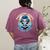 Teaching Heart Anime Soul Teacher Otaku Manga Women's Comfort Colors T-Shirt Back Print Berry