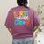 Team 1st Grade Crew Back To School 1st Grade Teacher Kids Women's Comfort Colors T-Shirt Back Print Berry Team 1st Grade Crew Back To School 1st Grade Teacher Kids Women's Comfort Colors T-Shirt Back Print Berry