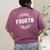 Team Fourth Grade Teacher Student Back To School 4th Grade Women's Comfort Colors T-Shirt Back Print Berry Team Fourth Grade Teacher Student Back To School 4th Grade Women's Comfort Colors T-Shirt Back Print Berry