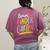 Team Kindergarten Teacher Student Back To School Women's Comfort Colors T-Shirt Back Print Berry