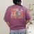 I Tell Young People About Dead People Groovy History Teacher Women's Comfort Colors T-Shirt Back Print Berry I Tell Young People About Dead People Groovy History Teacher Women's Comfort Colors T-Shirt Back Print Berry