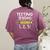 Testing Testing 123 Cute Test Day School Teacher Exam For Men Women Girls Kids Women's Comfort Colors T-Shirt Back Print Berry