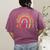 TGIF Teacher Appreciation Alphabet Thank God It's Friday For Men Women Girls Kids Women's Comfort Colors T-Shirt Back Print Berry TGIF Teacher Appreciation Alphabet Thank God It's Friday For Men Women Girls Kids Women's Comfort Colors T-Shirt Back Print Berry