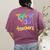 Thank You Teacher Appreciation Graduation Men Women Girls Kids Women's Comfort Colors T-Shirt Back Print Berry