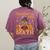 Thankful Math Turkey Teacher Happy Thanksgiving Women's Comfort Colors T-Shirt Back Print Berry