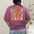 In My Thankful Teacher Era Cute Groovy Thanksgiving Teacher Women's Comfort Colors T-Shirt Back Print Berry In My Thankful Teacher Era Cute Groovy Thanksgiving Teacher Women's Comfort Colors T-Shirt Back Print Berry