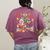 Thanksgiving Teacher Books Turkey Reading Book Women's Comfort Colors T-Shirt Back Print Berry Thanksgiving Teacher Books Turkey Reading Book Women's Comfort Colors T-Shirt Back Print Berry