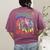 Tie Dye Teaching Social Studies Is My Jam Sunglasses Teacher Women's Comfort Colors T-Shirt Back Print Berry Tie Dye Teaching Social Studies Is My Jam Sunglasses Teacher Women's Comfort Colors T-Shirt Back Print Berry