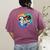TK Teacher Transitional Kindergarten Heart Back To School Women's Comfort Colors T-Shirt Back Print Berry
