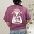 Today Is A Boston Terrier Day Cute Dog Lover Cartoon Women's Comfort Colors T-Shirt Back Print Berry