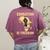 History Education Is Freedom African Map Black Teacher Women's Comfort Colors T-Shirt Back Print Berry