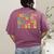 Twin Day Friends Teacher Twinning With My Bestie Matching Women's Comfort Colors T-Shirt Back Print Berry