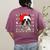 Ugly Xmas Sweater Santa Boston Terrier Dog Christmas For Men Women Kids Women's Comfort Colors T-Shirt Back Print Berry