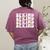 Unity Day Shirt Orange Kids Teacher 2023 Be Kind Groovy Women's Comfort Colors T-Shirt Back Print Berry