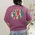 Verry Merry Speech Language Pathologist Teacher Christmas Women's Comfort Colors T-Shirt Back Print Berry Verry Merry Speech Language Pathologist Teacher Christmas Women's Comfort Colors T-Shirt Back Print Berry