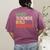 Weird Teachers Build Character Teacher Appreciation Week Day Women's Comfort Colors T-Shirt Back Print Berry
