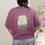 Weird Teachers Build Character- Teacher's Day Women's Comfort Colors T-Shirt Back Print Berry