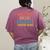 Welcome Back I'm Glad You'Re Here Retro Teacher Greeting Women's Comfort Colors T-Shirt Back Print Berry Welcome Back I'm Glad You'Re Here Retro Teacher Greeting Women's Comfort Colors T-Shirt Back Print Berry