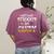 Will Trade Students For Candy Teacher Halloween Costume Tee Women's Comfort Colors T-Shirt Back Print Berry Will Trade Students For Candy Teacher Halloween Costume Tee Women's Comfort Colors T-Shirt Back Print Berry
