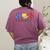 Women Art Teacher Back To School Artist Primary Color Theory Women's Comfort Colors T-Shirt Back Print Berry