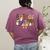 Women Spooky Science Teacher Halloween Science Stem Teacher Women's Comfort Colors T-Shirt Back Print Berry