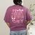 Women Teacher In Progress Coquette Pink Bow Future Teacher Women's Comfort Colors T-Shirt Back Print Berry Women Teacher In Progress Coquette Pink Bow Future Teacher Women's Comfort Colors T-Shirt Back Print Berry
