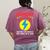 Wonder Teacher Costume Shirt Teacher Halloween Costume Men Women Women's Comfort Colors T-Shirt Back Print Berry