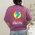 Wonder Teacher Costume Shirt Teacher Halloween Costume Tee Women's Comfort Colors T-Shirt Back Print Berry
