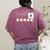 I Am Working For Christmas Break Special Education Teacher Women's Comfort Colors T-Shirt Back Print Berry