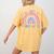 100th Day Of Kindergarten Teacher Kids 100 Days Smarter Women's Comfort Colors T-Shirt Back Print Mustard