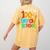 100th Day Of School Teachers Kids Happy 100 Days Women's Comfort Colors T-Shirt Back Print Mustard