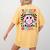 In My 1st Grade Era Smile Face Back To School Teacher Kid Women's Comfort Colors T-Shirt Back Print Mustard