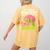 3rd Grade Teachers Love Brains Zombie Teacher Halloween Women's Comfort Colors T-Shirt Back Print Mustard