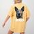4th July Blue Heeler Dog Merica Patriotic USA Flag Cute Women's Comfort Colors T-Shirt Back Print Mustard