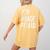 7th Grade Squad Back To School Student Teacher Women's Comfort Colors T-Shirt Back Print Mustard