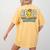 ABCD Highway To Spell Pencil Teacher & Student Font Me Women's Comfort Colors T-Shirt Back Print Mustard