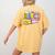 ABCD Pre-K Rocks Back To School PreK Kindergarten Teacher Women's Comfort Colors T-Shirt Back Print Mustard ABCD Pre-K Rocks Back To School PreK Kindergarten Teacher Women's Comfort Colors T-Shirt Back Print Mustard