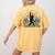 Adventure Awaits Bigfoot Teacher Kindergarten Back To School Women's Comfort Colors T-Shirt Back Print Mustard Adventure Awaits Bigfoot Teacher Kindergarten Back To School Women's Comfort Colors T-Shirt Back Print Mustard