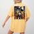Aesthetic Halloween Boston Terrier Dog Witch Pumpkin For Men Women Kids Women's Comfort Colors T-Shirt Back Print Mustard