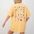 American Sign Language For Teachers ASL Alphabet Women's Comfort Colors T-Shirt Back Print Mustard American Sign Language For Teachers ASL Alphabet Women's Comfort Colors T-Shirt Back Print Mustard