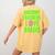 Anatomy Teachers Love Brains Halloween Teacher Costume Shirt Women's Comfort Colors T-Shirt Back Print Mustard