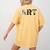 Art Artist Painting Teacher T Shirt Mona Lisa Great Wave For Men Women Women's Comfort Colors T-Shirt Back Print Mustard