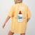 Art Teacher T-Shirt I Am The Glue Women's Comfort Colors T-Shirt Back Print Mustard
