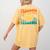 Back To School Groovy Smile Preschool Teachers Students Kids Women's Comfort Colors T-Shirt Back Print Mustard