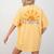 Back To School Hello Preschool For Kids Teacher Women Women's Comfort Colors T-Shirt Back Print Mustard