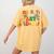 Back To School Hooray It's Art Day Art Teacher Artist Women's Comfort Colors T-Shirt Back Print Mustard