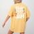 Back To School Teacher Flair Pens Are My Jam Women's Comfort Colors T-Shirt Back Print Mustard